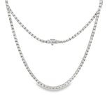 5.50 CTTW Straight-line Necklace