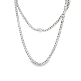 5.50 CTTW Straight-line Necklace