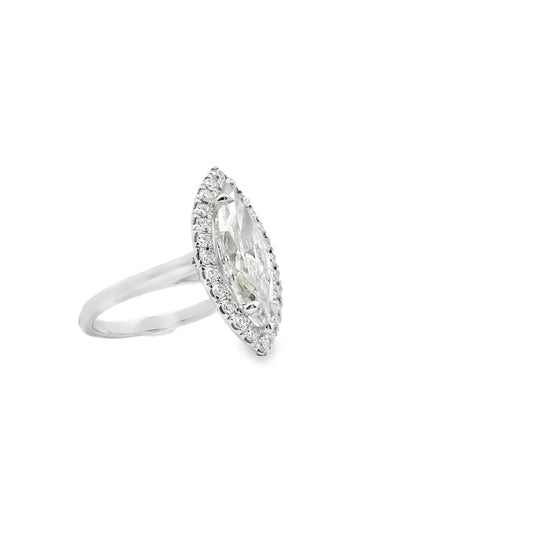 4.60 CTTW Halo Ring