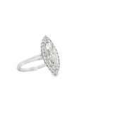 4.60 CTTW Halo Ring
