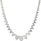 15.00 CTTW Graduated/Riviera Necklace