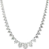 15.00 CTTW Graduated/Riviera Necklace