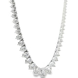 15.00 CTTW Graduated/Riviera Necklace