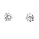 2.06 CTTW Solitaire Earrings
