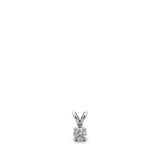 0.53 CTTW Solitaire Pendant