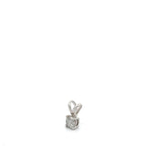 0.53 CTTW Solitaire Pendant