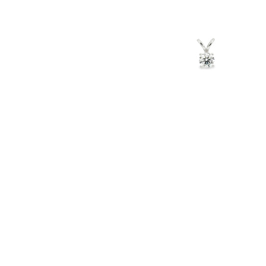 0.80 CTTW Solitaire Pendant