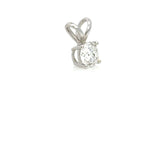 0.80 CTTW Solitaire Pendant
