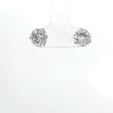 3.02 CTTW Studs Earrings