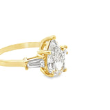 2.24 CTTW 3 Stone Ring