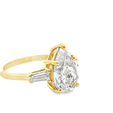 3.95 CTTW 3 Stone Ring