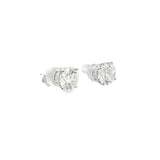 3.37 CTTW Studs Earrings