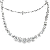 25.00 CTTW Graduated/Riviera Necklace
