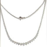 7.00 CTTW Graduated/Riviera Necklace