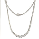 7.00 CTTW Graduated/Riviera Necklace