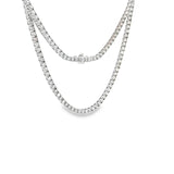 6.70 CTTW Straight-line Necklace