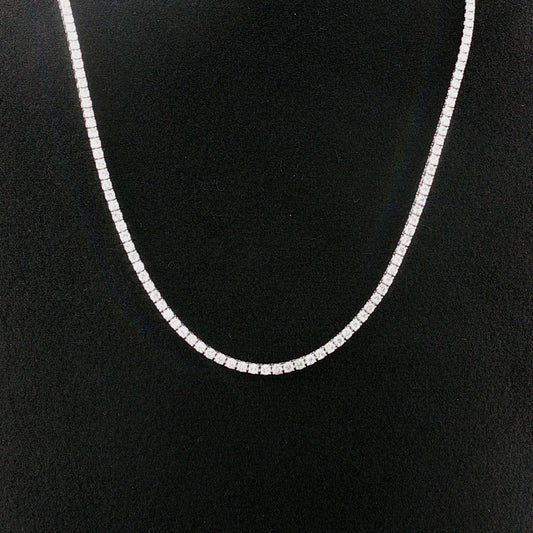 6.00 CTTW Straight-line Necklace