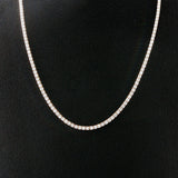 6.00 CTTW Straight-line Necklace