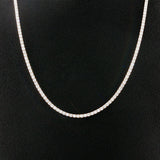 7.11 CTTW Straight-line Necklace