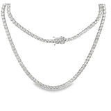 9.25 CTTW Straight-line Necklace