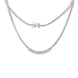 7.15 CTTW Straight-line Necklace