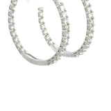 5.00 CTTW Hoops Earrings