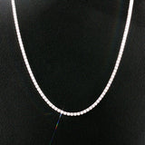 7.03 CTTW Straight-line Necklace