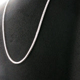 7.03 CTTW Straight-line Necklace