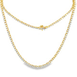 5.00 CTTW Straight-line Necklace