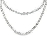 15.00 CTTW Straight-line Necklace