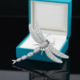 Tiffany & Co Diamond and Platinum Dragonfly Brooch