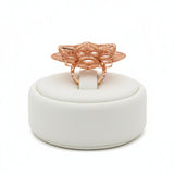 Custom Made 6.00 cttw Diamond 18K Rose Gold Ring