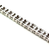5.00cttw Diamond Tennis 14K White Gold Bracelet