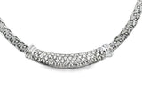 Designer Roberto Coin 3.00 cttw Diamond 18kt White Gold Necklace