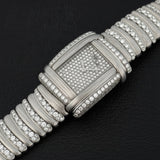 Vintage 1990's "Sabi" Henry Dunay 6.50cttw. Diamond Ladies Watch 18K White Gold
