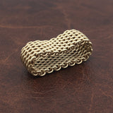 Estate Tiffany & Company Somerset (Mesh) 18kt Yellow Gold Ring
