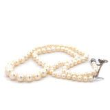 Mid Century 1950's Japanese Akoya 5 - 7.00 mm Cultured Pearl Graduated Necklace