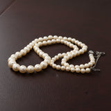 Mid Century 1950's Japanese Akoya 5 - 7.00 mm Cultured Pearl Graduated Necklace