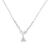 Modern 1.26cttw Diamond Platinum Designer Necklace
