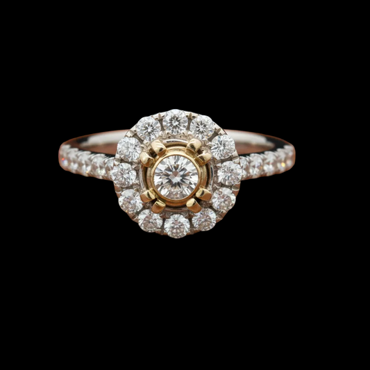 Maya Lianna 1.07 cttw Diamond Halo Ring 14880