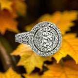 Estate Barry Kronen Rose Cut Diamond Ring 14190