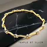 Temple St. Clair Designer Diamond and 18kt Yellow and White Gold Necklace