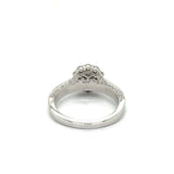 Clyde Duneier Bridal .62 /.95 cttw Center Diamond Ring 08417