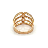 Fashionista .68 cttw Diamond 18K Rose Gold Ring 04065