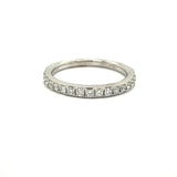 Maya Lianna Diamond and 14K White Gold Anniversary Ring
