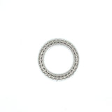 Maya Lianna 1.03 ctw Diamond and 14K White Gold Eternity Band