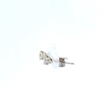 Diamond and 14K White Gold Stud Earrings