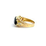 Estate Onyx and Diamond Ring 13153