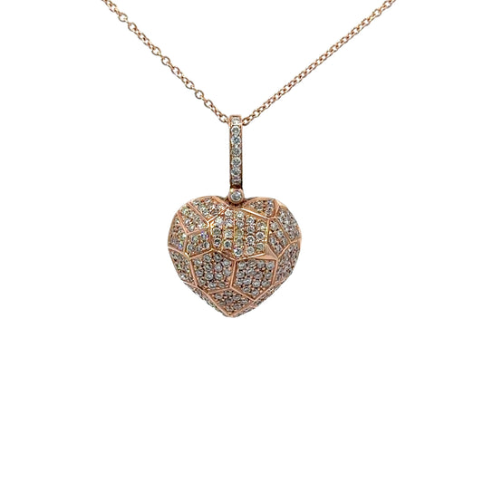 Clyde Duneier .86 cttw Diamond Pendant With Chain 08719