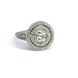 Estate Barry Kronen Rose Cut Diamond Ring 14190